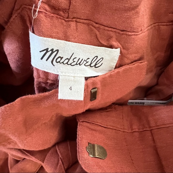 Madewell Drapey Paperbag Pants - Picture 6 of 6